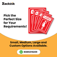 Professional Gents and Ladies Sign Board