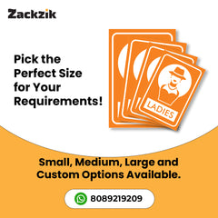 Easy-to-Read Gents and Ladies Sign