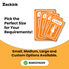 Professional Gents and Ladies Sign Board