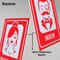 Ladies Toilet Indication for Public Places