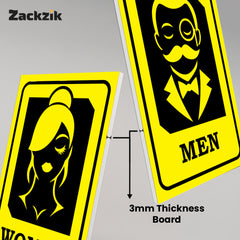 Ladies Toilet Indication for Public Places