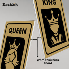 Clear Gender Icons for Quick Guidance