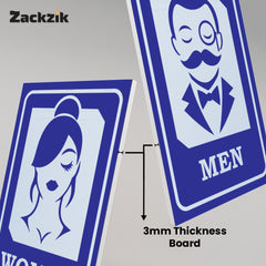 Ladies Toilet Indication for Public Places