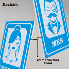 Ladies Toilet Indication for Public Places