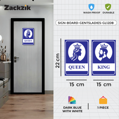 Gents & Ladies Identification Marker