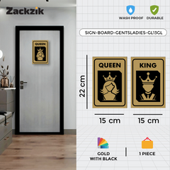 Clear Gender Icons for Quick Guidance