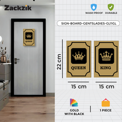 Men & Women Restroom Guide