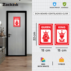 Clear Gender Icons for Quick Guidance