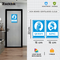 Gents & Ladies Identification Marker