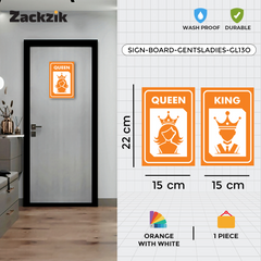 Clear Gender Icons for Quick Guidance