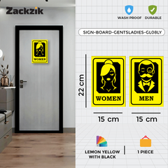 Ladies Toilet Indication for Public Places