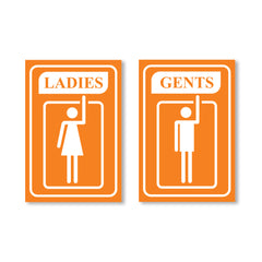 Professional Gents and Ladies Sign Board