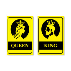 Gents & Ladies Identification Marker