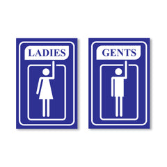 Professional Gents and Ladies Sign Board