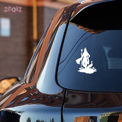 Sacred Lord Murugan Vel Symbol Sticker