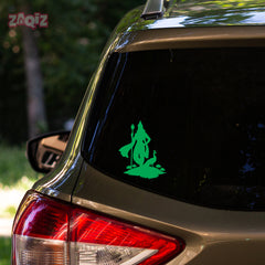 Sacred Lord Murugan Vel Symbol Sticker