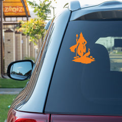 Sacred Lord Murugan Vel Symbol Sticker