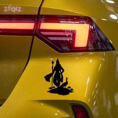 Sacred Lord Murugan Vel Symbol Sticker