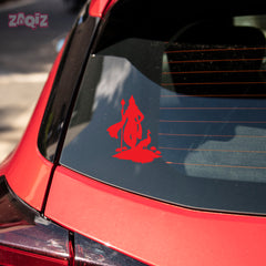 Sacred Lord Murugan Vel Symbol Sticker