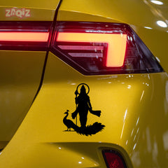 Divine Murugan Vel Sticker for Car, Bike & Home