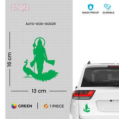 Divine Murugan Vel Sticker for Car, Bike & Home