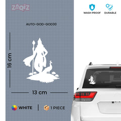 Sacred Lord Murugan Vel Symbol Sticker