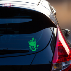 Lord Ganesha Car Sticker Premium Waterproof Vinyl Decal for Cars Bikes Helmet Laptop