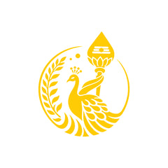 Murugan Peacock Vel Sticker for Car Bike Laptop Waterproof Decal