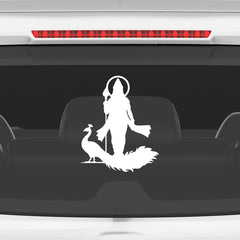 Divine Murugan Vel Sticker for Car, Bike & Home