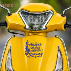 Murugan Devotional Tamil Calligraphy Sticker Premium Design