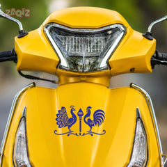 Lord Murugan Symbols Vinyl Sticker Waterproof Devotional Decal