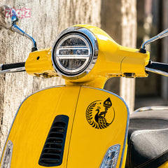 Murugan Peacock Vel Sticker for Car Bike Laptop Waterproof Decal