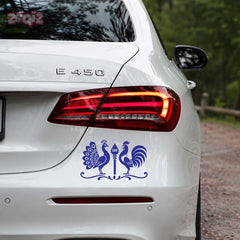 Lord Murugan Symbols Vinyl Sticker Waterproof Devotional Decal