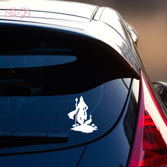 Sacred Lord Murugan Vel Symbol Sticker