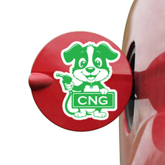 Zaqiz Stickers for Car Fuel Caps – CNG & Petrol Designs