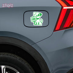 Zaqiz Stickers – Cute CNG & Petrol Cap Decals