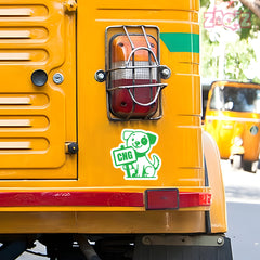 Zaqiz Stickers – Cute CNG & Petrol Cap Decals