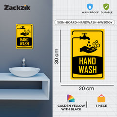 Hand Wash Required Beyond This Point