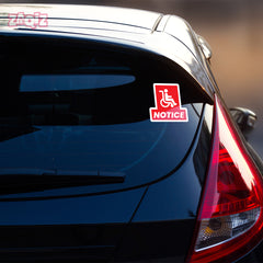 Accessible Superhero On Board Sticker