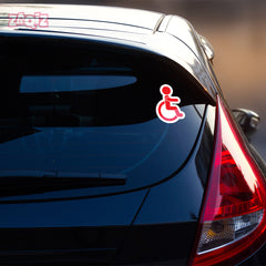 Empowering Handicap Superhero Emblem