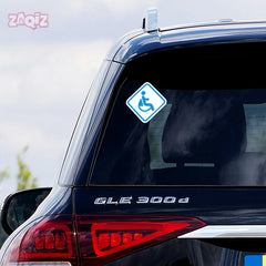 Proud Superhero Handicap Awareness Sticker