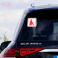 Bold Superhero Accessibility Sticker