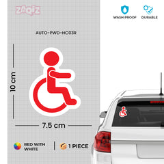 Empowering Handicap Superhero Emblem