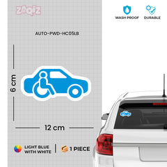 Handicap Superhero on Board Badge