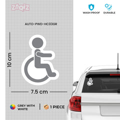Empowering Handicap Superhero Emblem