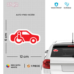 Handicap Superhero on Board Badge