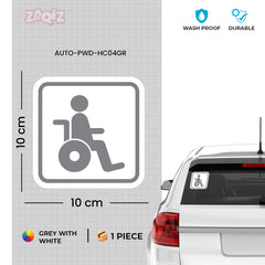 Bold Superhero Accessibility Sticker