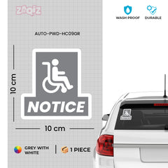 Accessible Superhero On Board Sticker