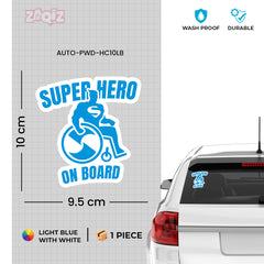 Dynamic Handicap Superhero Emblem