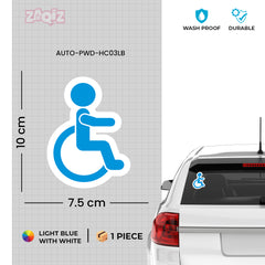 Empowering Handicap Superhero Emblem